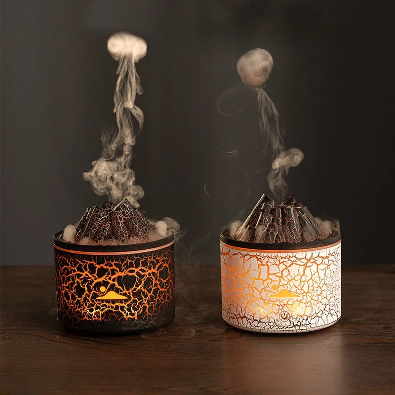 LED Volcano Humidifier and Diffuser