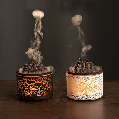 LED Volcano Humidifier and Diffuser